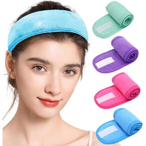 Cielasis Thicker Velcro Headbands Women, Workout Running Headband, Cooling Sweat Wicking Headbands, Sports Headhands Head Band for Yoga, Running,Tennis,Golf, Gym, Camping in Kuwait