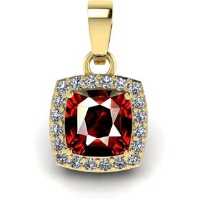 Natural Gemstone Birthstone Women Pendants Fine Jewelry Gifts for Women's Girls