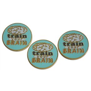 Learning, Reading, & Motivational Lapel Pin, Hat Pin & Tie Tack Set with Clutch Back