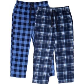 Smith's Workwear mens 2-pack Fleece Lounge Pants Fleece Pants (pack of 2)