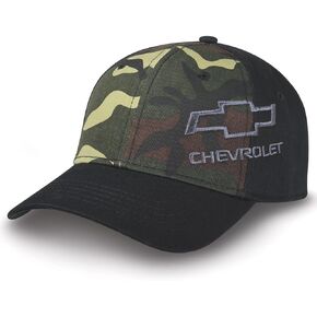 Chevrolet Bowtie Camo Hat - Structured Twill Cap - Officially Licensed by GM