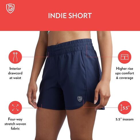 شورت تدريب غير مبطن للنساء من GOAL FIVE Indie 5.5 بوصة، شورت رياضي للأداء، شورت للتمرين للسيدات in Saudi Arabia