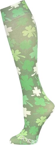 HOCSOCX Lucky Shamrock Performance Socks, Large | 1 Pair, Maroon Madness, L in Saudi Arabia