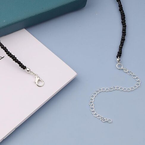 Yheakne Boho Seed Bead Choker قلادة قصيرة قوس قزح حبة قلادة سلسلة خمر القلائد الملونة المختنق طوق سلسلة قلادة مجوهرات للنساء والفتيات الهدايا (متعدد الألوان أ) in Saudi Arabia
