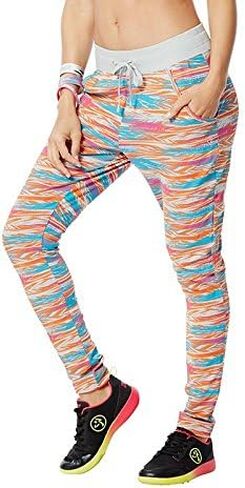 Zumba Fitness Women's Treaded Slim Fit Pants in Saudi Arabia