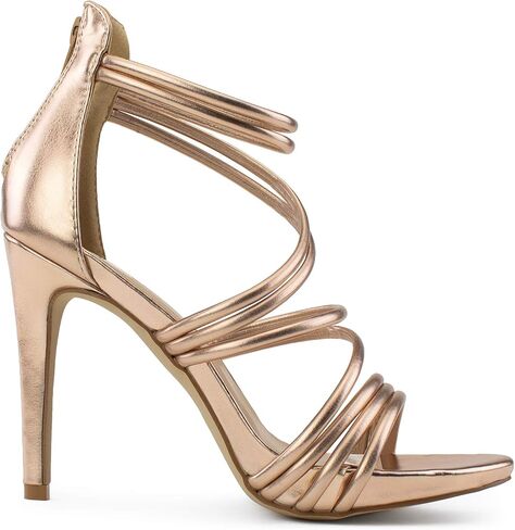 RF ROOM OF FASHION Women's High Stiletto Heel Evening Dress Pump Sandals in Saudi Arabia