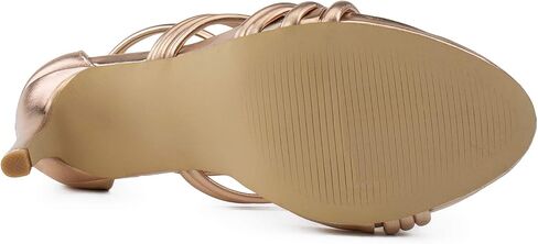 RF ROOM OF FASHION Women's High Stiletto Heel Evening Dress Pump Sandals in Saudi Arabia