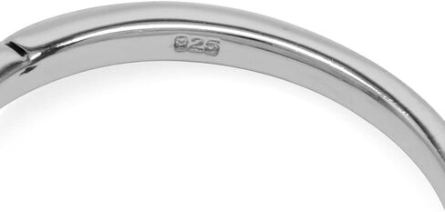 Silvershake 8X6mm Genuine Cabochon Stone 925 Sterling Silver Solitaire Casual Ring Jewelry for Women or Teen in Saudi Arabia