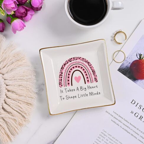 Homlouue Gfits for Mom Ring Dish Dear Mom I'm Your Favorite Child Jewelry Tray Mom Gifts Mothers Day Gifts from Daughter Son Kids Best Birthday Gifts Christmas Gifts for Mom in Saudi Arabia