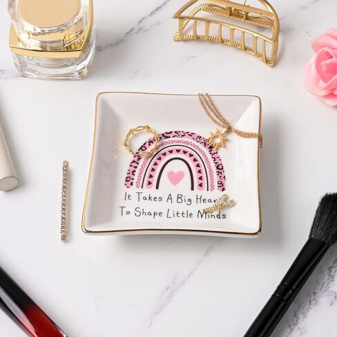 Homlouue Gfits for Mom Ring Dish Dear Mom I'm Your Favorite Child Jewelry Tray Mom Gifts Mothers Day Gifts from Daughter Son Kids Best Birthday Gifts Christmas Gifts for Mom in Saudi Arabia