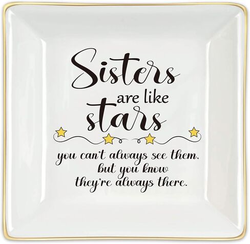 Homlouue Gfits for Mom Ring Dish Dear Mom I'm Your Favorite Child Jewelry Tray Mom Gifts Mothers Day Gifts from Daughter Son Kids Best Birthday Gifts Christmas Gifts for Mom in Saudi Arabia
