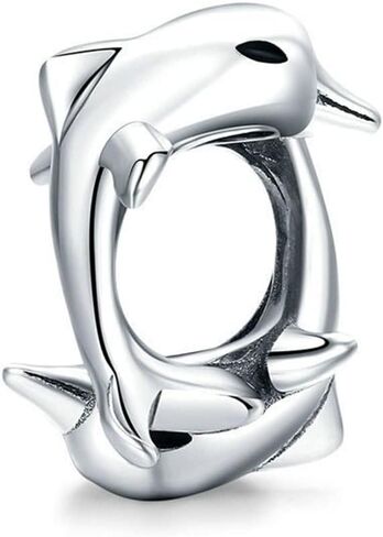 دلفين سحر 925 فضة لاكي سحر الحيوان سحر المحيط لسوار باندورا (ب) in Kuwait