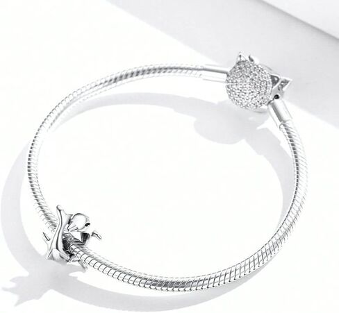 دلفين سحر 925 فضة لاكي سحر الحيوان سحر المحيط لسوار باندورا (ب) in Kuwait