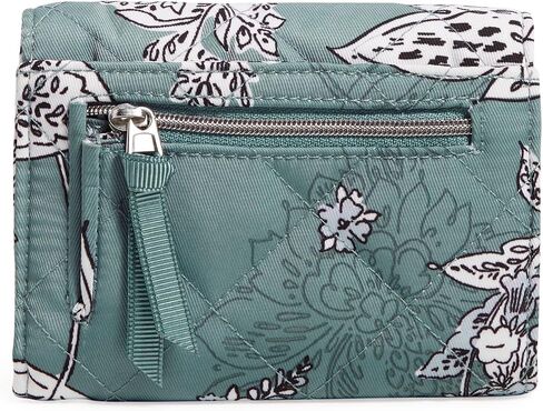 محفظة Vera Bradley النسائية ذات الأداء العالي من نسيج قطني طويل Riley مع حماية RFID in Saudi Arabia