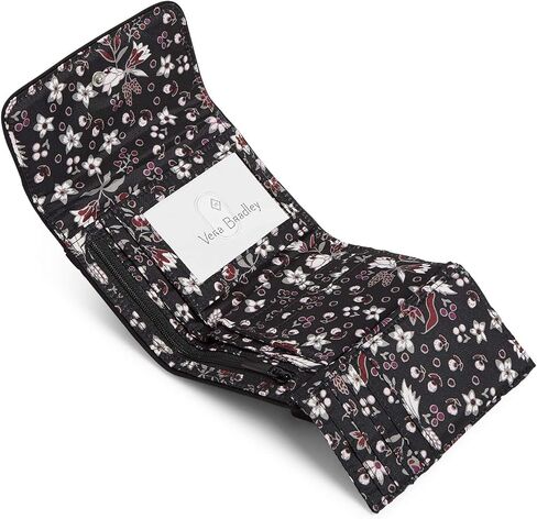 محفظة Vera Bradley النسائية ذات الأداء العالي من نسيج قطني طويل Riley مع حماية RFID in Saudi Arabia