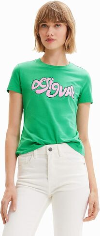 Desigual Women's Woman Knit T-Shirt Short Sleeve in Kuwait