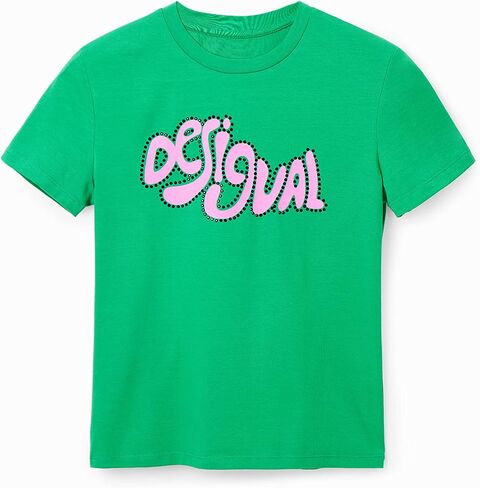 Desigual Women's Woman Knit T-Shirt Short Sleeve in Kuwait