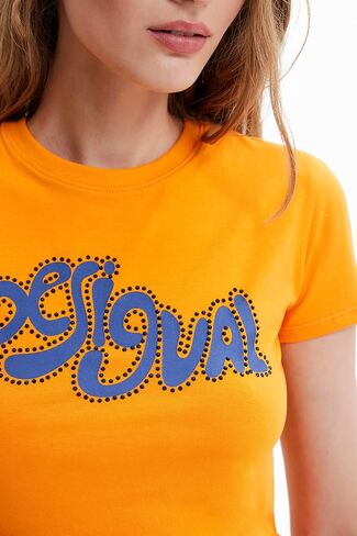 Desigual Women's Woman Knit T-Shirt Short Sleeve in Kuwait