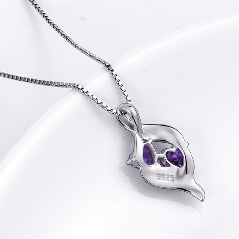 DAOCHONG 925 Sterling Silver Always My Sister Daughter Mother Forever My Friend Love Heart Sister Necklace for Women Sister Mother Gift in Saudi Arabia