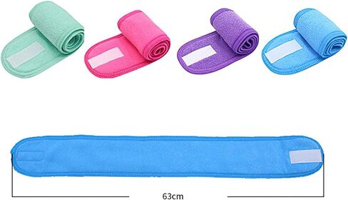 Cielasis Thicker Velcro Headbands Women, Workout Running Headband, Cooling Sweat Wicking Headbands, Sports Headhands Head Band for Yoga, Running,Tennis,Golf, Gym, Camping in Kuwait