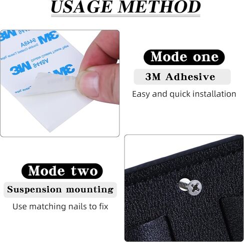 Gydandir Leather Wall Mounted Sunglasses Holder Sunglasses Storage Eyeglasses Holders Eyewear Display for Home Decor in Kuwait