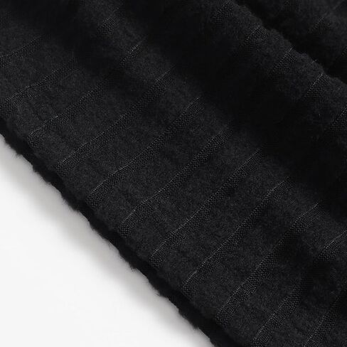 تي شيرت نسائي برقبة مربعة وأكمام طويلة ومتماسك ومضلع ونحيف كاجوال in Kuwait