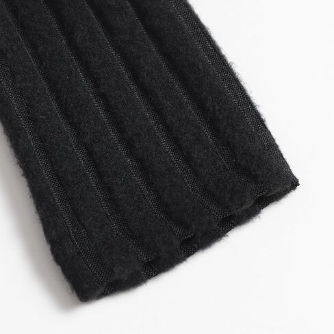 تي شيرت نسائي برقبة مربعة وأكمام طويلة ومتماسك ومضلع ونحيف كاجوال in Kuwait