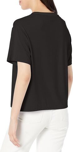 HUGO Women's Relaxed Fit Contrast Logo T-Shirt in Kuwait
