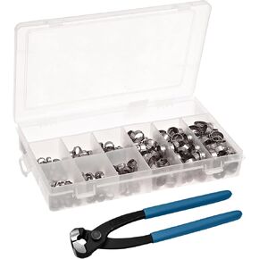 طقم مشروبات Oetiker 18500075 (مشابك أذن بدون خطوات، من الفولاذ المقاوم للصدأ مع كماشة فكية جانبية) in Kuwait