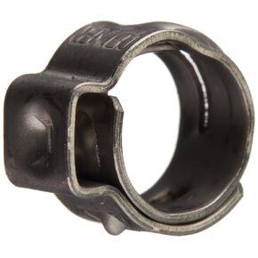 Oetiker 16700001 Stepless Ear Clamp, One Ear 5 mm Band Width, Clamp ID Range 5.8 mm (Closed) - 7 mm (Open) (Pack of 25)