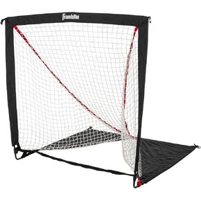 Franklin Sports Backyard Lacrosse Goal - Kids Portable Mini Lacrosse Training Net - Lacrosse Training Equipment - Easy Assemble Lax Goal for Practice - Perfect for Youth Training - 4' Feet x 4' Feet