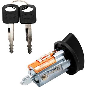 Ignition lock cylinder w/2 keys For 1997-2006 Ford F150, F250, F350, Excursion, Explorer, Expedition, Crown Victoria, GT, LTD, Mustang, Ranger, Taurus replacing 707624 LC6177