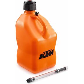 KTM 5 Gallon Plastic Drum Square Orange 78112973100