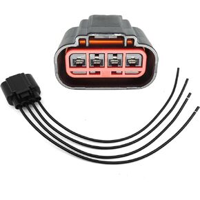 HiSport WPT688 WPT 688 HVAC Blower Motor Resistor Connector Wire Harness Pigtail S1763 14 AWG Compatible with Ford F-150 2009-2014