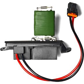HVAC Blower Motor Resistor Compatible with Chevy Silverado Avalanche Suburban 1500 2500 3500 Tahoe GMC Sierra 1500 2500 3500 Yukon XL Cadillac Escalade Replacement#1581087 973004 RU371 89019089