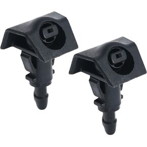 DUZFOREI 2Pcs Windshield Washer Nozzle 28931-ZW80A Replacement for Nissan Versa 2009-2012 Wiper Spray Nozzle, Replaces 28931-EL00B