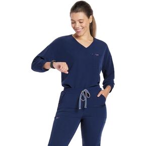 DOLAN Alpine Dolman ¾ Sleeve CORE Women's Scrub Top, 2 Pocket, Smooth Fabric, Soft and Durable