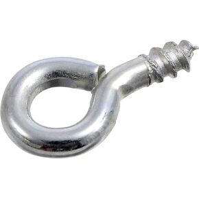 Hillman 320087 .080 x 13/16" Zinc-Plated Small Screw Eye 100-Pack
