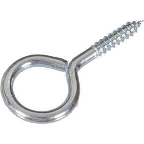 The Hillman Group 35227 Screw Eye, 0 x 2-7/8-Inch, 6-Pack