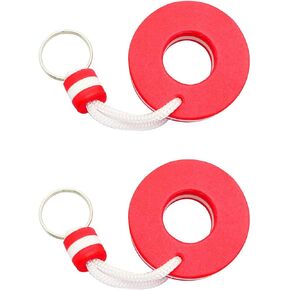 TAODAN 2PCS Floating Keyring, Water Buoyant Keychain, Safety Key Chain for Swimming Pool, Gym, Mall, Sauna