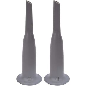 2Pcs Oscilloscope Probe Cap,Universal Protective Probe Cap,with Hook,Fit for UT,for P6139A,for P01,Replacement Oscilloscope Probe Cap,Gray