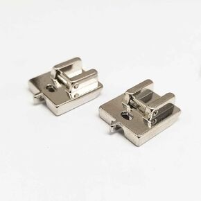 HONEYSEW 2pcs Piping Sewing Machine Presser Foot for All Low Shank Snap-On Singer, Brother, Babylock, Euro-Pro, Janome, Kenmore, White, Juki, New Home, Simplicity, Elna and More