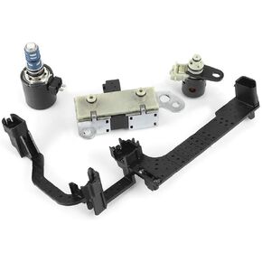 Car Solenoid Transmission Solenoid, 4Pcs Transmission Solenoid Valve Kit Fit for Ford E150 E250 E350 F150 2005-2008 4R70W