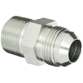 Eaton Weatherhead C5205X12 Carbon Steel SAE 37-Degree (JIC) Flare-Twin Fitting, Adapter, 3/4" NPT Male x 3/4" JIC Male