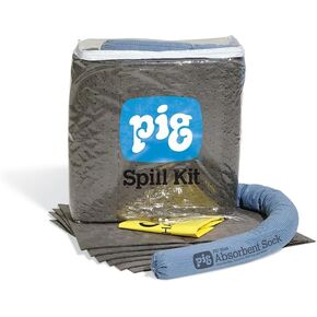 New Pig Spill Kit in See-Thru Bag | Absorbs up to 5 Gallons | KIT274