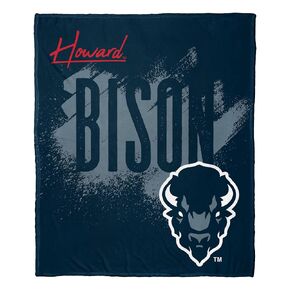 Northwest NCAA Howard Bison Unisex-Adult Silk Touch Throw Blanket, 50" x 60", School Tradition