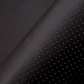 Leather Repair Patch 8x12" Black, Breathable Perforated Adhesive Self-Adhesive Repair Patch, Furniture Couch Car Seats Office Chairs Sofa Repair Patch Refurbished Patch