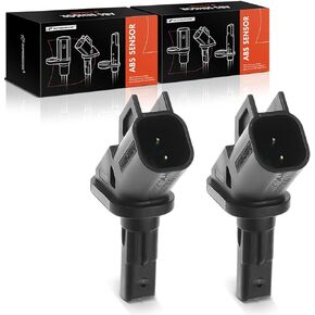 A-Premium ABS Wheel Speed Sensor Compatible with Ford Models - Transit Connect 2014-2019 - Front Driver and Passenger Side, 2-PC Set