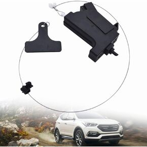 Fuel Filler Door Opener Actuator Replacement for 2013-2018 Santa Fe 2.0L 2.4L 3.3L V6 L4 815902W000