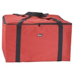 Winco Pizza Delivery Bag, 22 13-Inch, Medium, Red